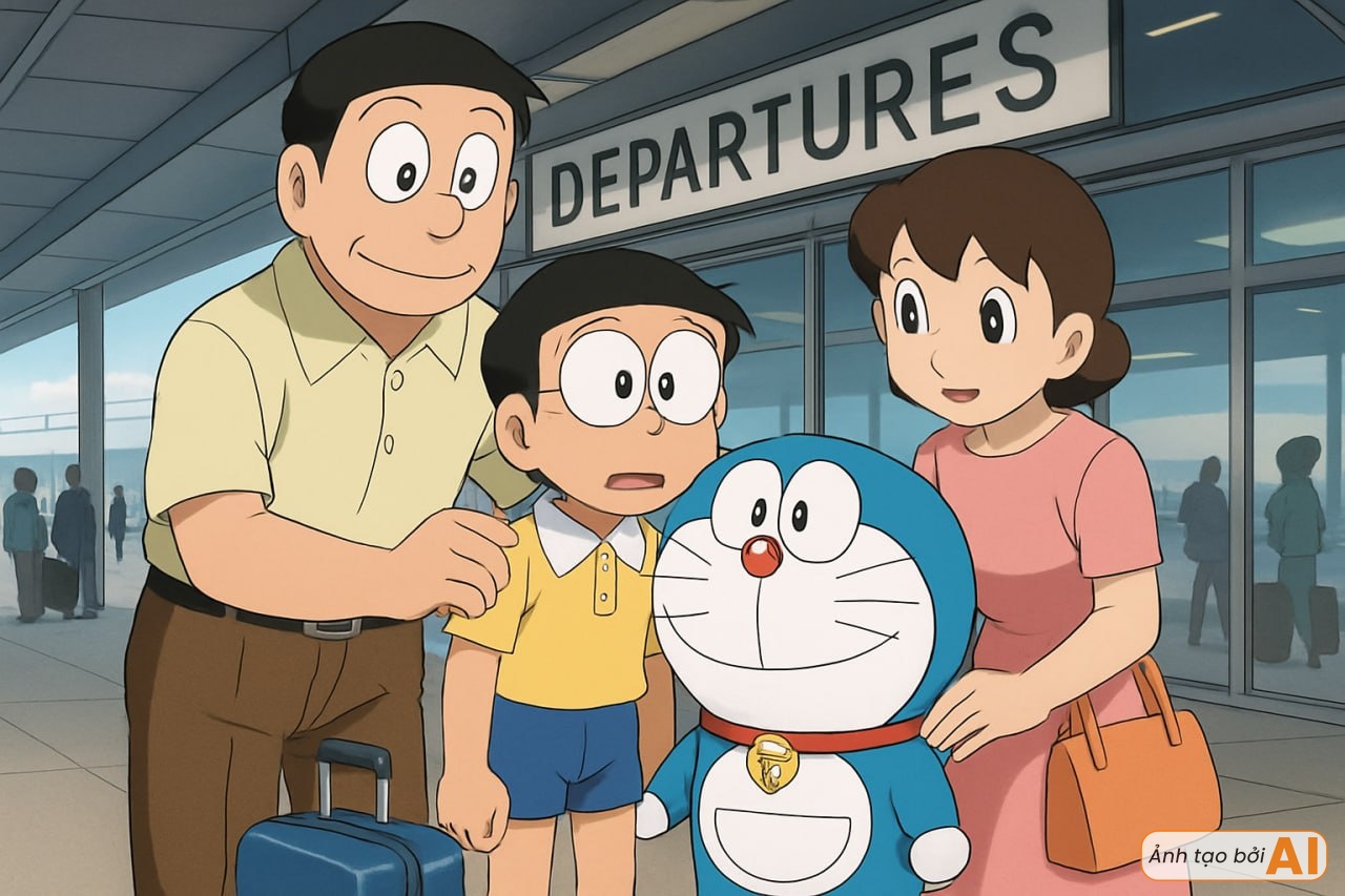Nhóm bạn Doraemon đồng loạt sang Việt Nam học đại học: Shizuka chọn Ngoại thương, Dekisugi đỗ Y Hà Nội, Nobita gây sốc mạnh- Ảnh 9.