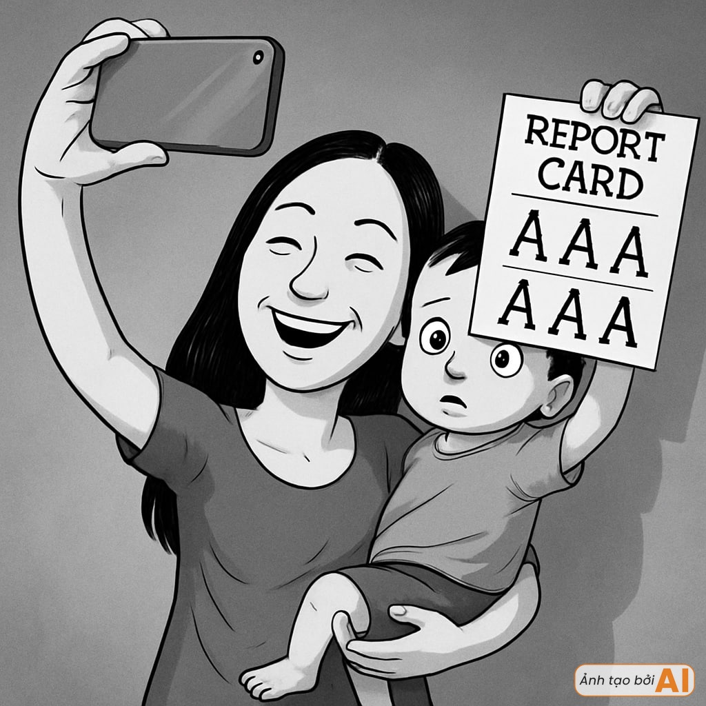 Con gái lớp 2 làm đề thi lớp 10 được 9,75 điểm, mẹ vẫn khiêm tốn "chưa ra biển lớn": Màn khoe con khiến MXH dậy sóng- Ảnh 2.
