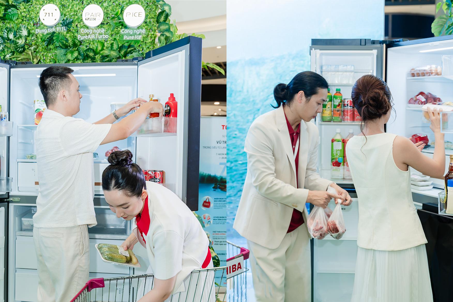 Đổ bộ AEON Mall - khám phá “Vũ trụ hè tươi mát trong siêu tủ lạnh Toshiba NaturePURE 711L”- Ảnh 4. Đổ bộ AEON Mall - khám phá “Vũ trụ hè tươi mát trong siêu tủ lạnh Toshiba NaturePURE 711L”- Ảnh 4.