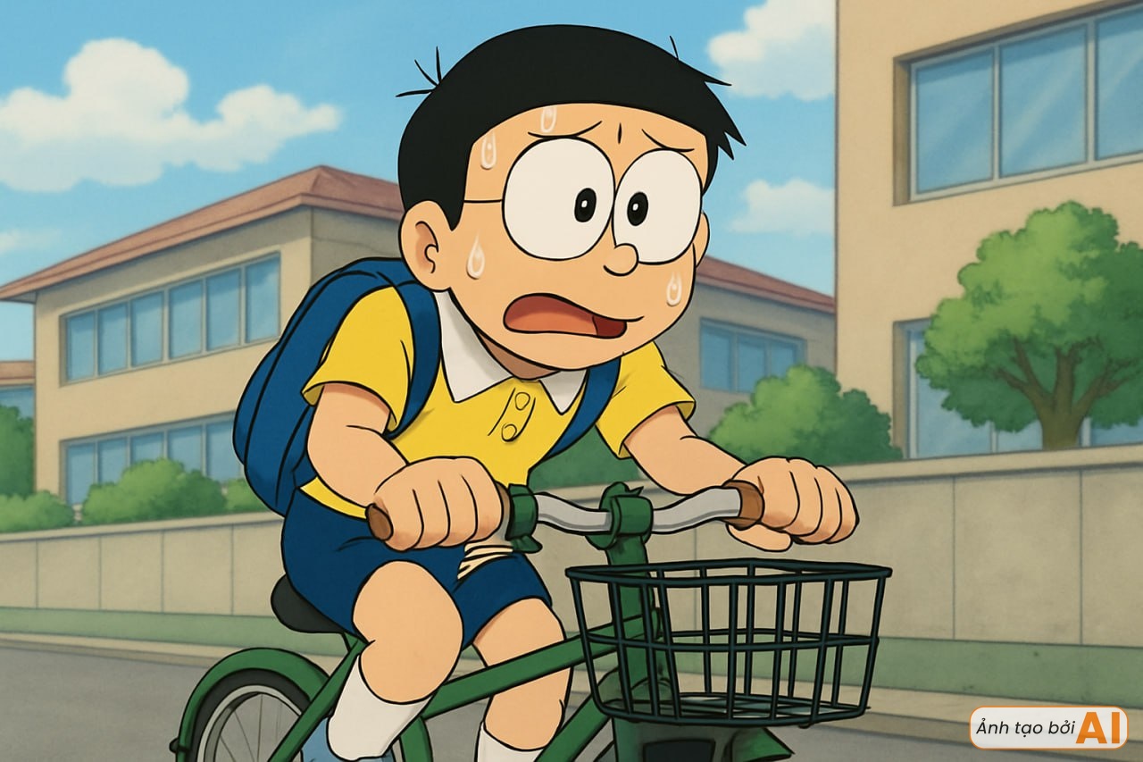 Camera bắt trọn khoảnh khắc nhóm bạn Doraemon đi thi ĐH: Shizuka tự tin với khối D, Nobita vẫn mắc một tật xấu không lẫn đâu được- Ảnh 2. Camera bắt trọn khoảnh khắc nhóm bạn Doraemon đi thi ĐH: Shizuka tự tin với khối D, Nobita vẫn mắc một tật xấu không lẫn đâu được- Ảnh 2.