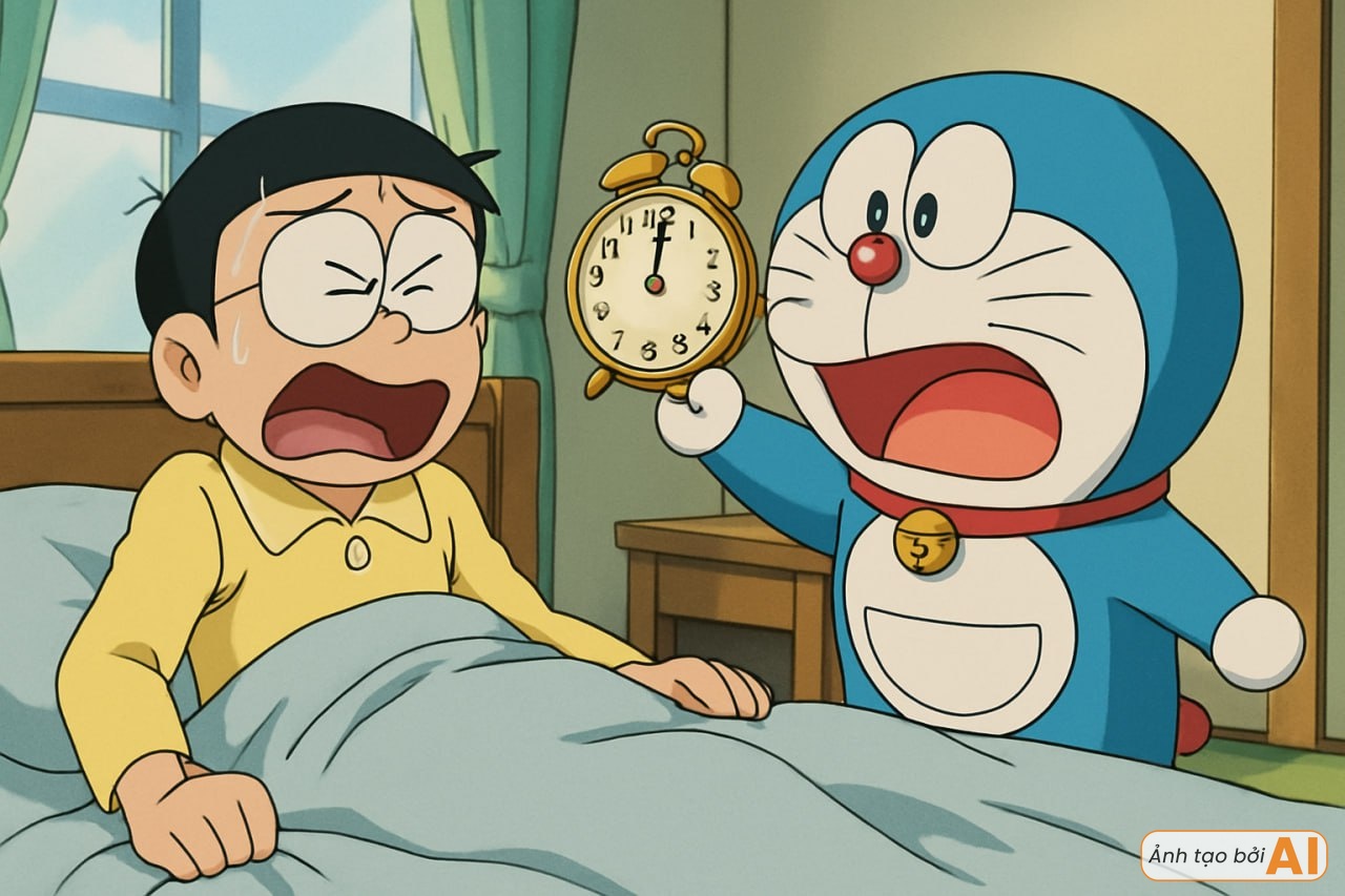 Camera bắt trọn khoảnh khắc nhóm bạn Doraemon đi thi ĐH: Shizuka tự tin với khối D, Nobita vẫn mắc một tật xấu không lẫn đâu được- Ảnh 1. Camera bắt trọn khoảnh khắc nhóm bạn Doraemon đi thi ĐH: Shizuka tự tin với khối D, Nobita vẫn mắc một tật xấu không lẫn đâu được- Ảnh 1.