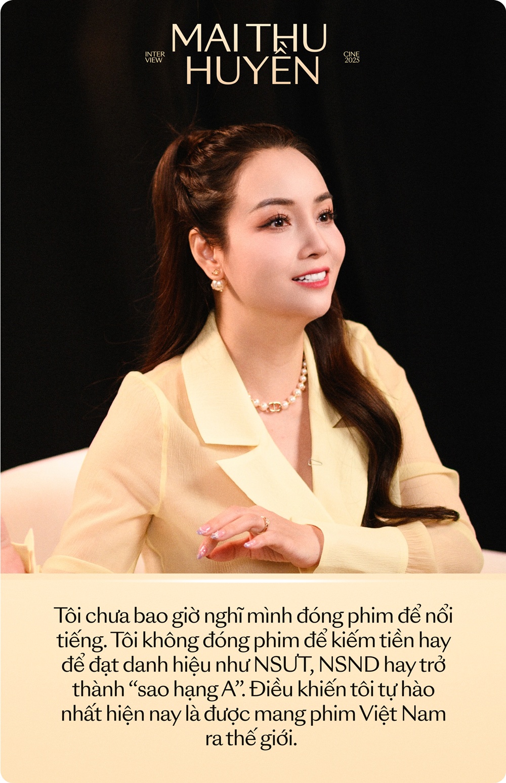 Mai Thu Huyền: Những người chê phim của tôi đa số đều chưa xem, họ chỉ nghe theo dư luận, đọc bình luận trên MXH- Ảnh 6. Mai Thu Huyền: Những người chê phim của tôi đa số đều chưa xem, họ chỉ nghe theo dư luận, đọc bình luận trên MXH- Ảnh 6.