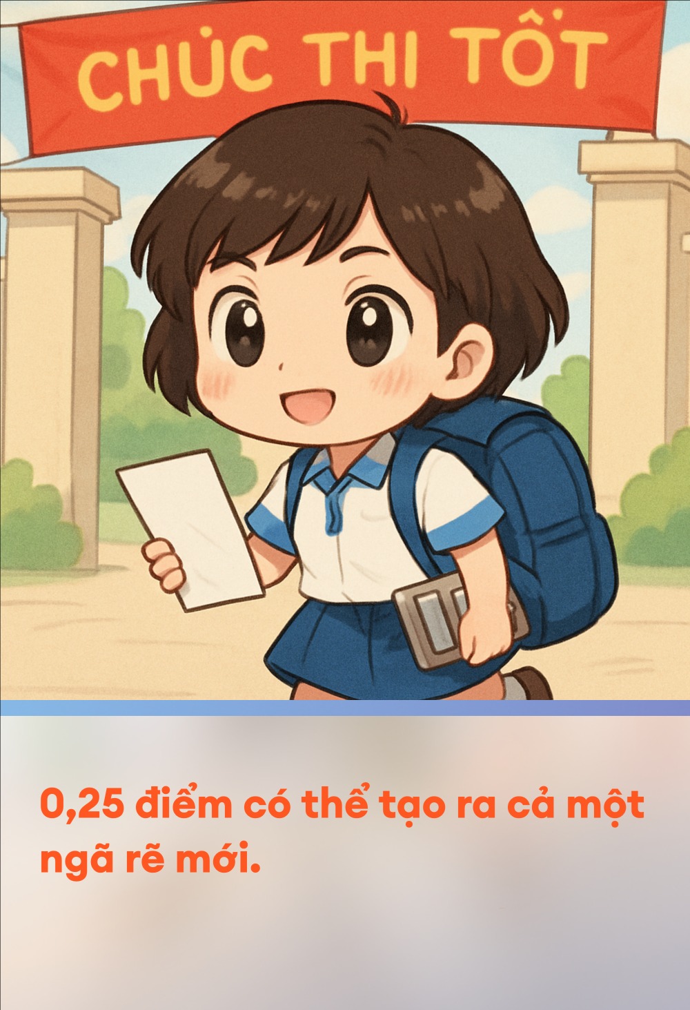 13 điều anh chị đi trước muốn nói với sĩ tử 2k7: 0,25 điểm cũng có thể là một ngã rẽ cuộc đời!- Ảnh 1. 13 điều anh chị đi trước muốn nói với sĩ tử 2k7: 0,25 điểm cũng có thể là một ngã rẽ cuộc đời!- Ảnh 1.