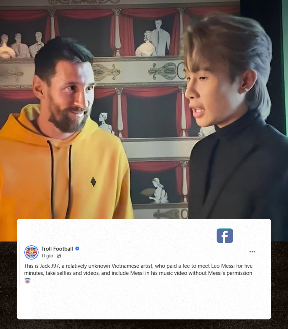 Nóng lại vụ Jack sử dụng hình ảnh của Messi, fan bóng đá quốc tế phản ứng xôn xao- Ảnh 2.