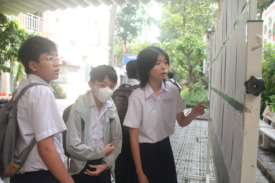 Chiều tối 26/6, TPHCM sẽ c&ocirc;ng bố điểm chuẩn lớp v&agrave;o 10- Ảnh 1.