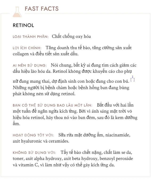 Hóa ra đây là cách dùng retinol của phụ nữ Nhật, giúp da không gợn nếp nhăn, mịn màng căng bóng- Ảnh 1.