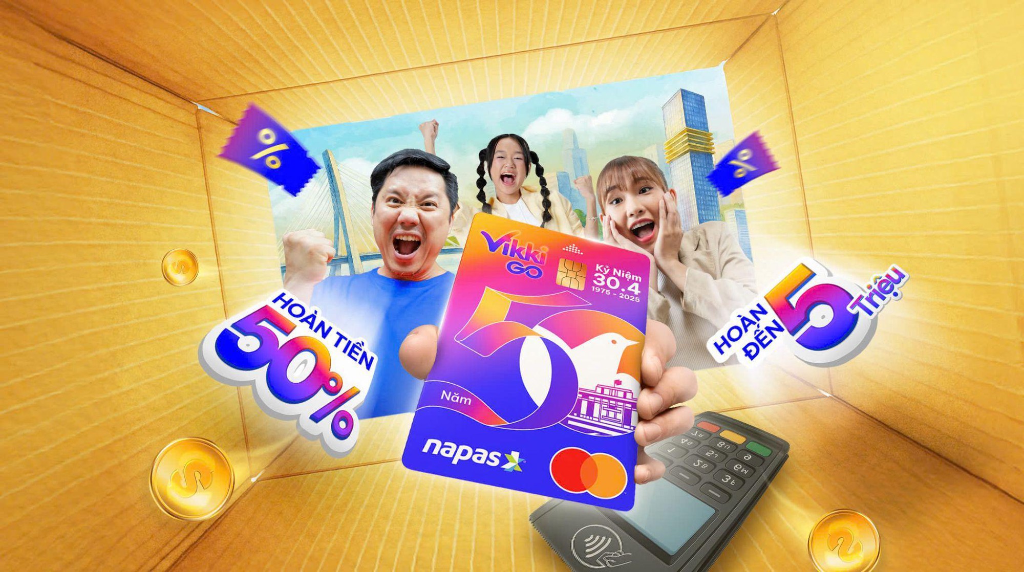 Nâng cấp thẻ chip - nhận ngàn ưu đãi với thẻ Thanh toán tích hợp VikkiGO- Ảnh 2.