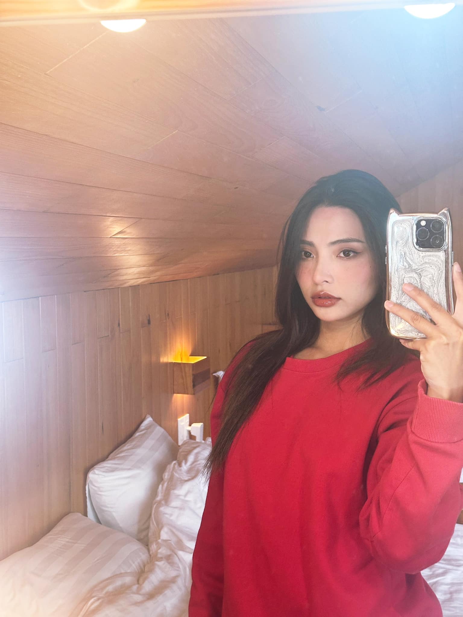 Sốc visual 1 Em Xinh được ví như tiên tử lộ ảnh cam thường- Ảnh 4.