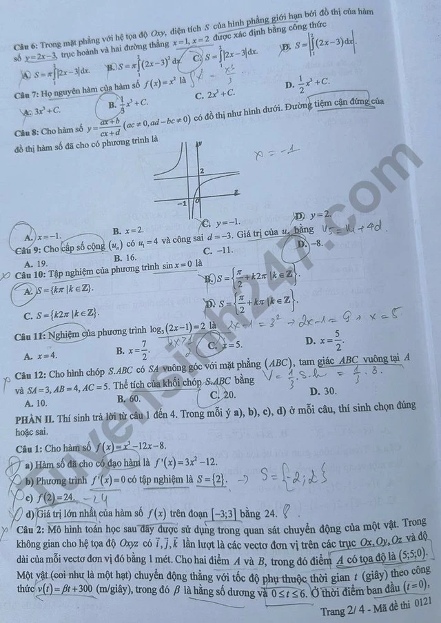 Kết thúc buổi thứ 2 thi tốt nghiệp THPT 2025: Đề nhiều câu hỏi thực tế, rất dài và "nghi" khó như 2018- Ảnh 14.