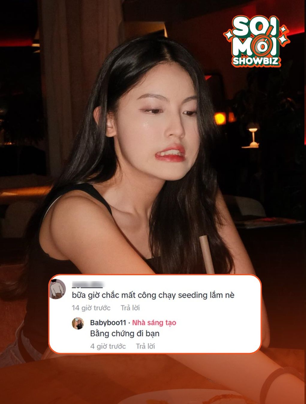 Bạn gái HIEUTHUHAI đã căng, bật lại netizen "tanh tách"- Ảnh 1.