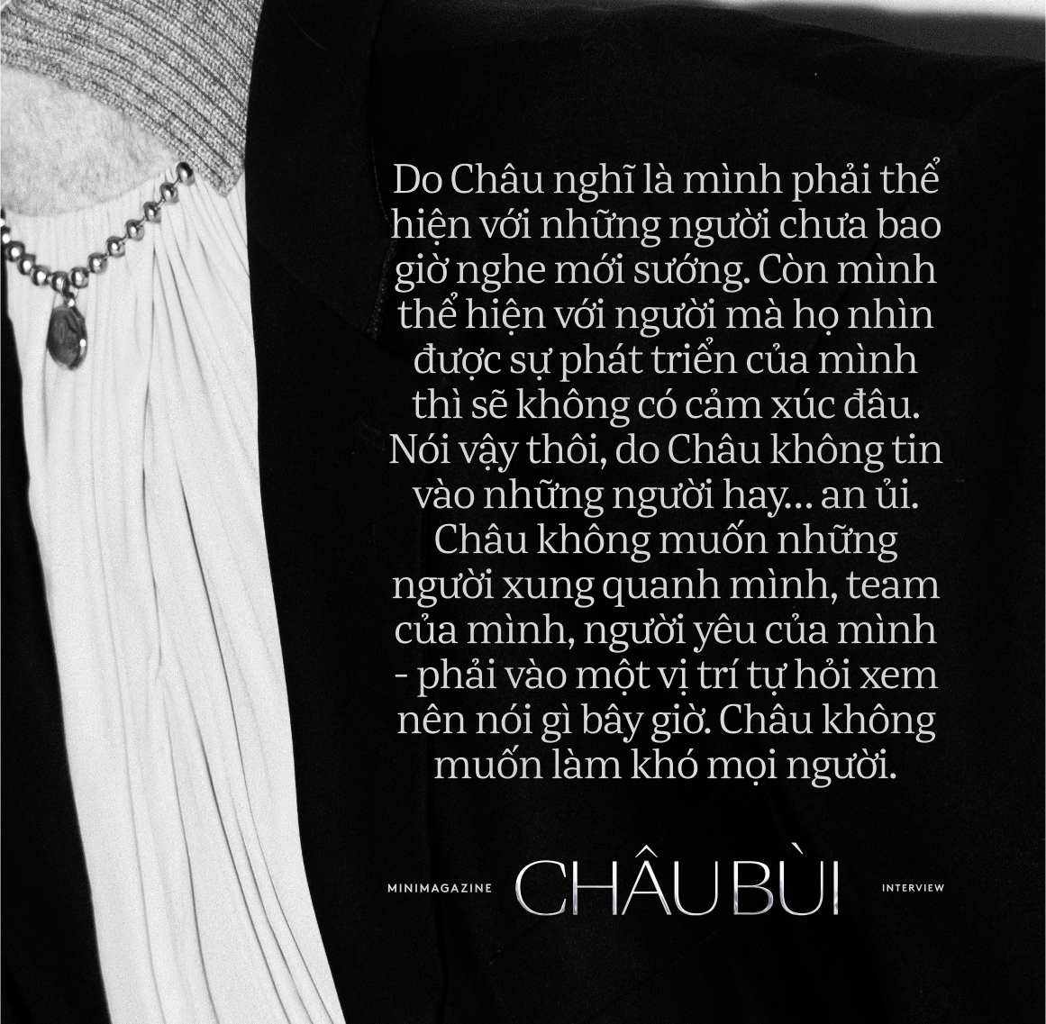 Châu Bùi: "Châu nghiêm túc và khát khao với việc học hát đến mức người ta không bỏ Châu được"- Ảnh 9.