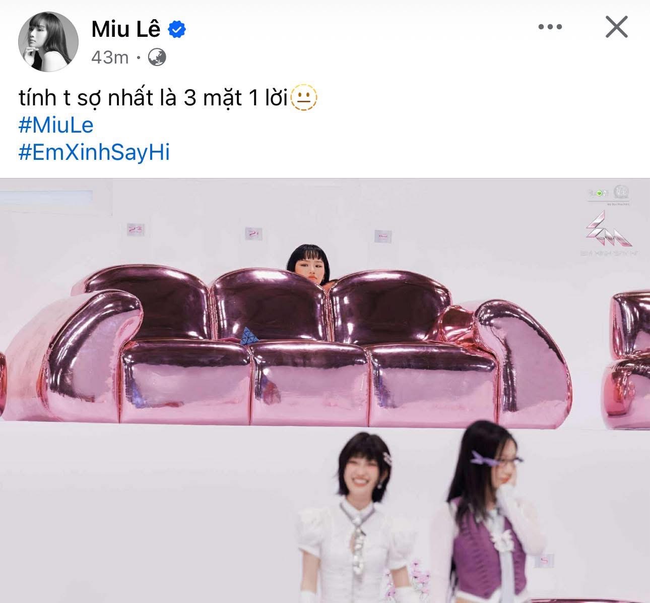 Miu Lê tố 1 Em Xinh “cướp hit” 230 triệu view: Thì ra đây là lý do kỵ người sinh năm 1997?- Ảnh 1.