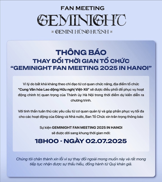 1 Anh Trai Say Hi buộc phải hủy fanmeeting vì lý do khách quan, nhưng cách xử lý của ekip lại khiến fan nổi giận- Ảnh 2.