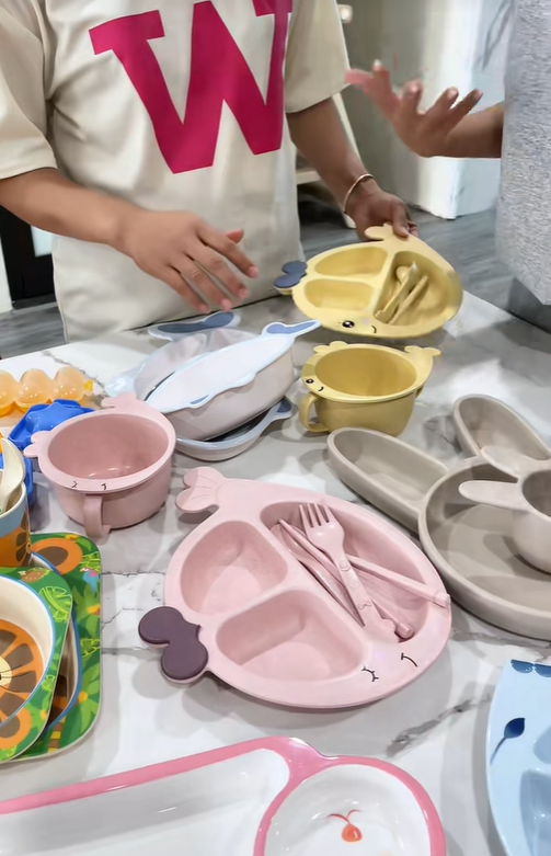 "Phú bà" Bắc Giang khiến hội mẹ bỉm nhức cái đầu vì yêu cầu bảo mẫu xếp bát ăn dặm cho con: Mỗi ngày 1 bộ, lại còn phải theo chủ đề- Ảnh 3.