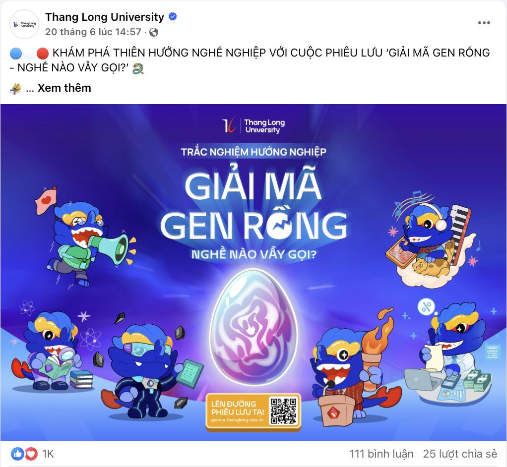 Một bài trắc nghiệm hướng nghiệp gây “bão mạng” mùa tuyển sinh 2025, Gen Z rần rần chia sẻ- Ảnh 1.