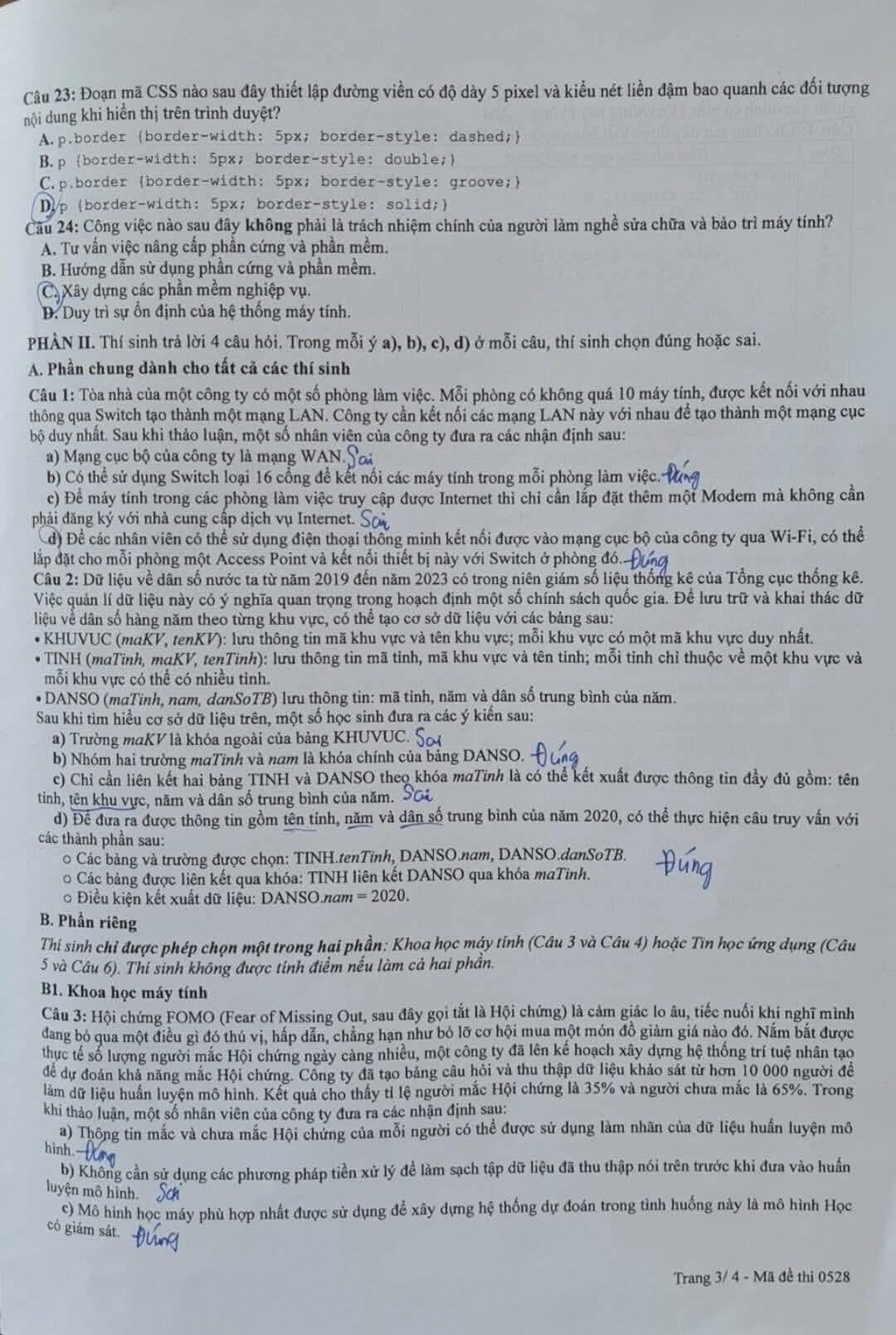 Đề các môn tự chọn thi tốt nghiệp THPT 2025 (Tất cả 9 môn)- Ảnh 30.