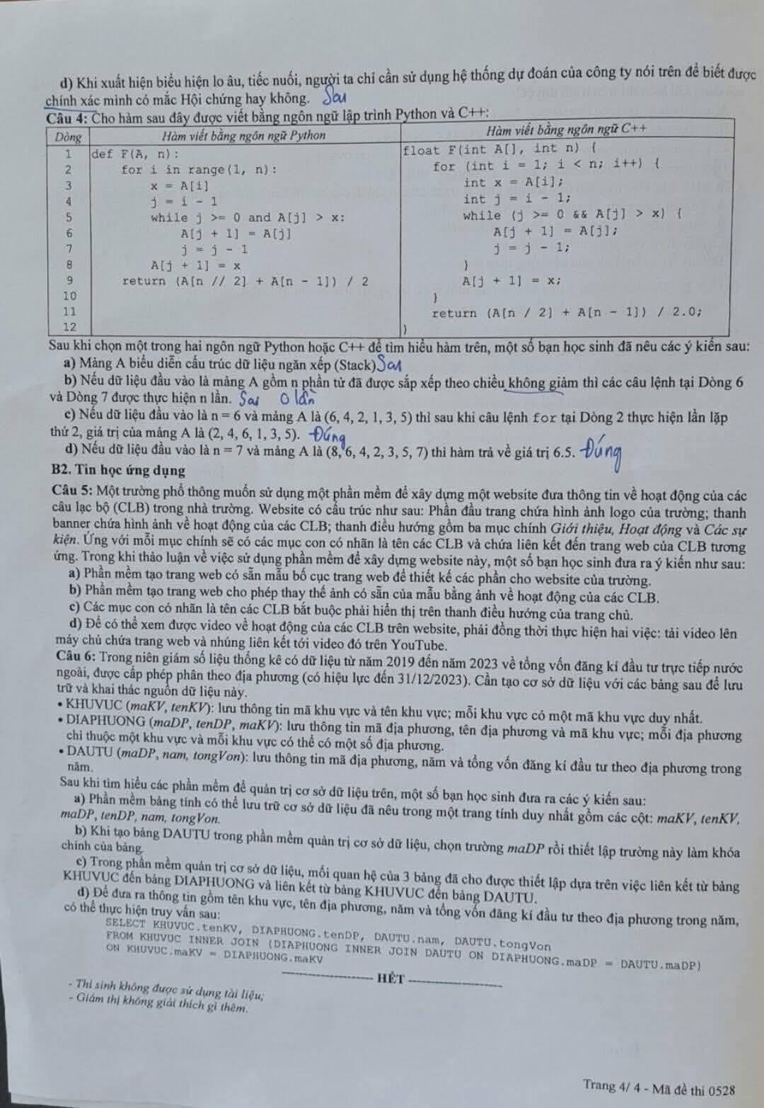 Đề các môn tự chọn thi tốt nghiệp THPT 2025 (Tất cả 9 môn)- Ảnh 31.