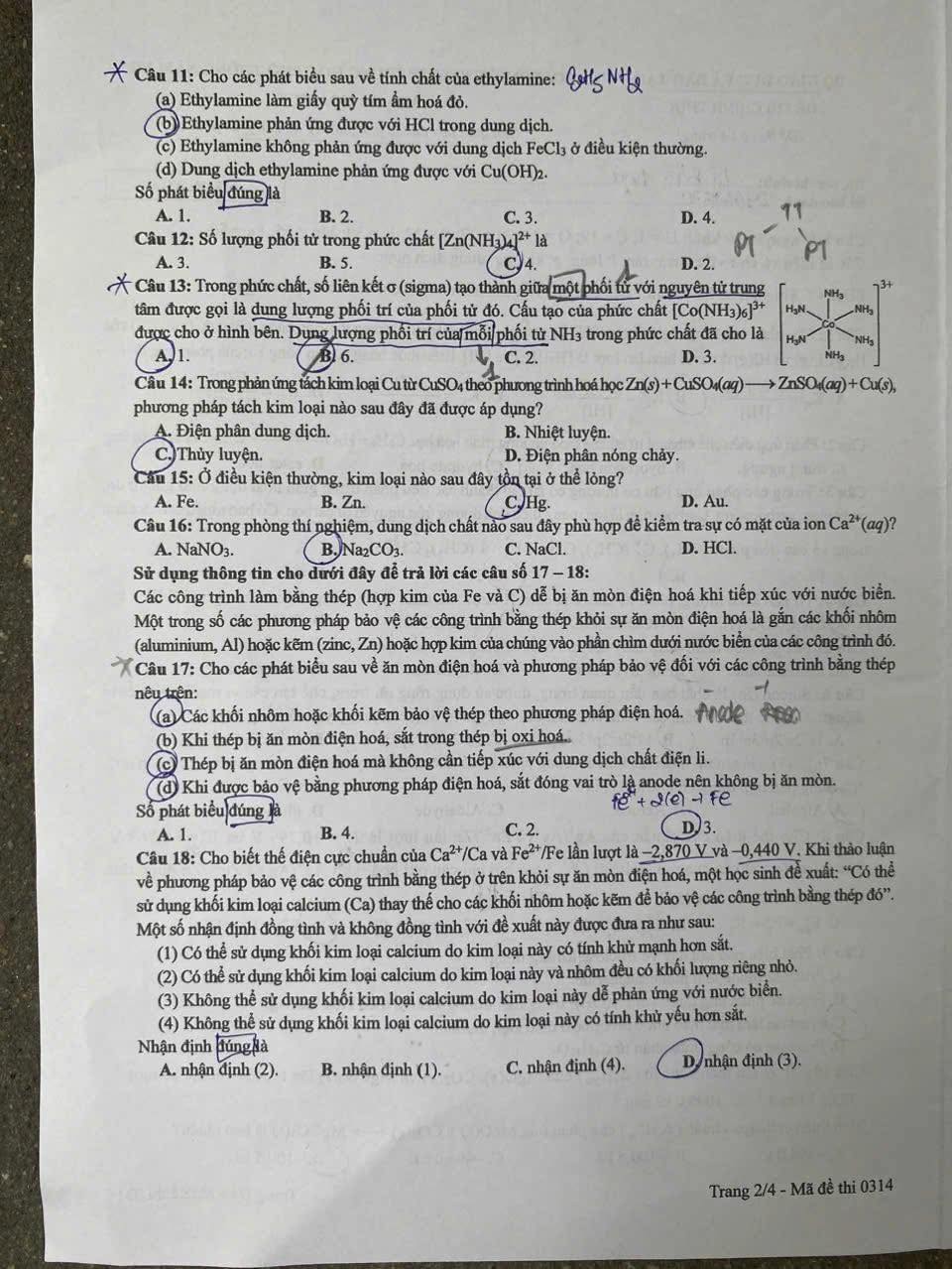 Đề các môn tự chọn thi tốt nghiệp THPT 2025 (Tất cả 9 môn)- Ảnh 13.