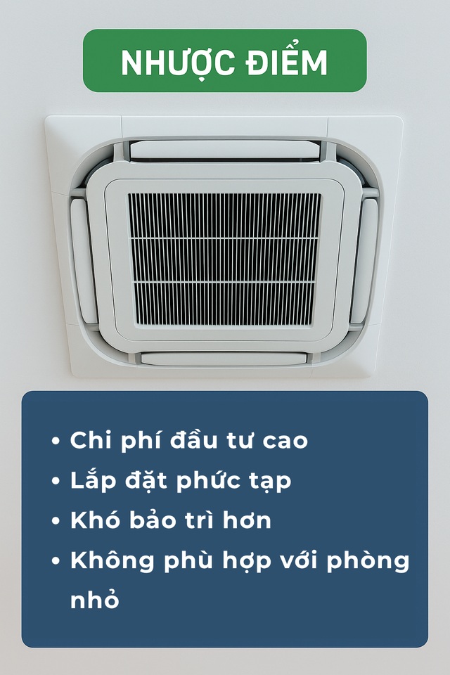 Điều hòa âm trần dùng có tốn điện hơn điều hòa thường: Người dùng đưa ra câu trả lời- Ảnh 7.