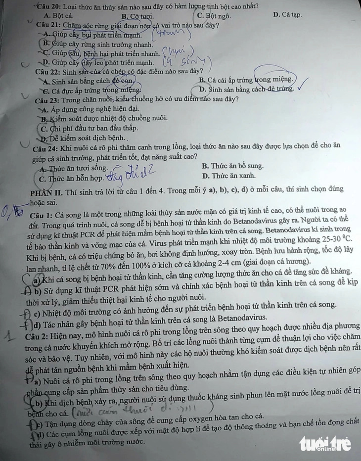 Đề các môn tự chọn thi tốt nghiệp THPT 2025 (Tất cả 9 môn)- Ảnh 34.