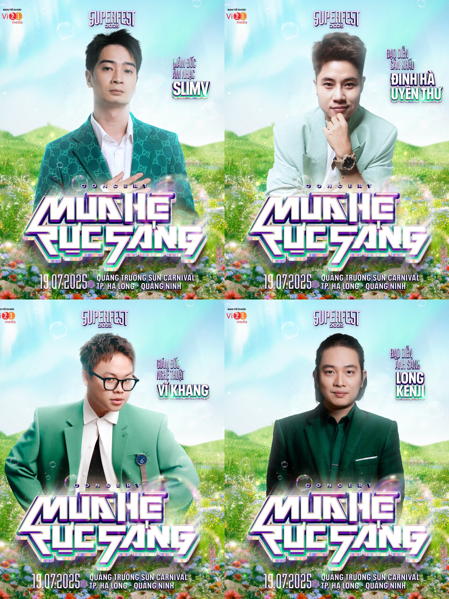Bằng Kiều - Quốc Thiên - Thanh Duy - Bùi Công Nam lần đầu kết hợp tại SUPERFEST 2025 khiến fan muốn đến Hạ Long ngay lập tức!- Ảnh 2.