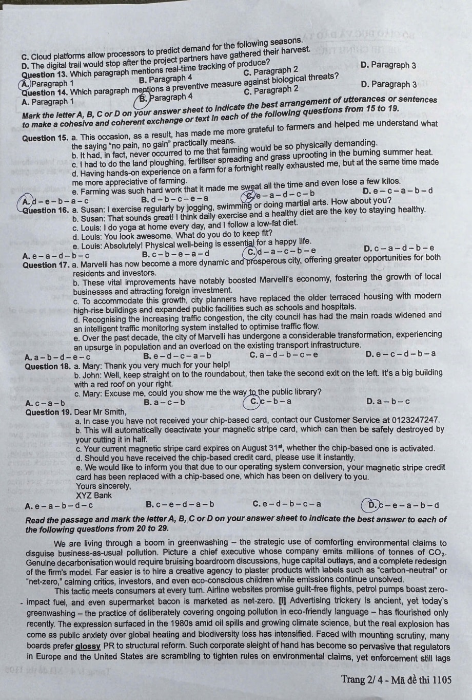 Đề các môn tự chọn thi tốt nghiệp THPT 2025 (Tất cả 9 môn)- Ảnh 2.