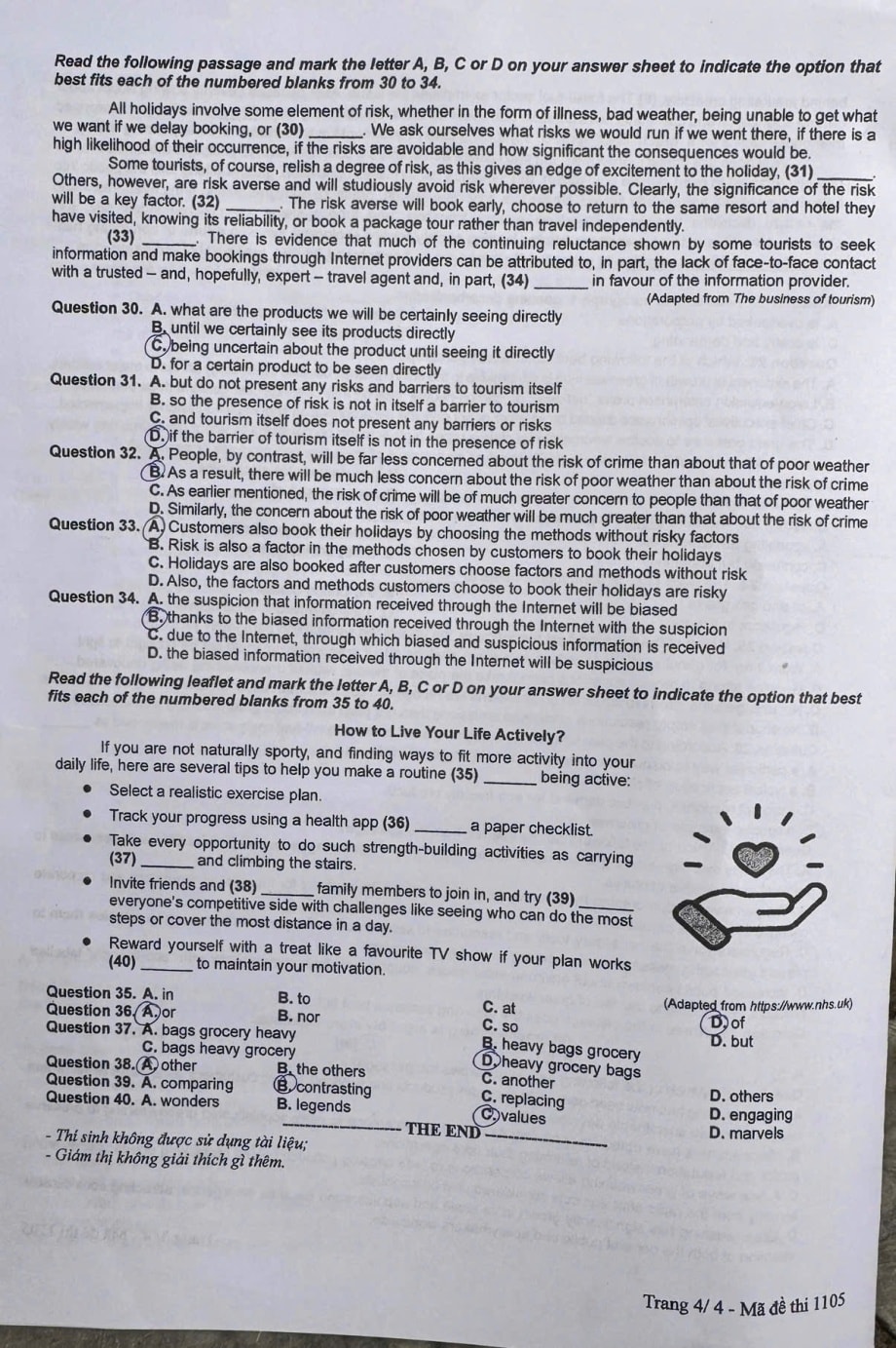 Đề các môn tự chọn thi tốt nghiệp THPT 2025 (Tất cả 9 môn)- Ảnh 4.