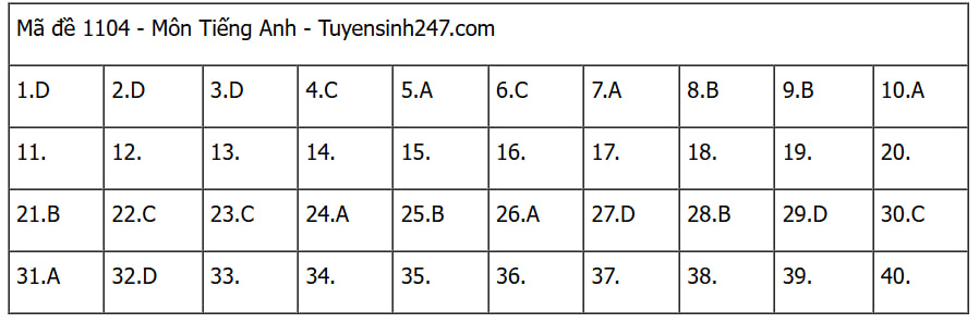 Đáp án các môn tự chọn thi tốt nghiệp THPT 2025 (Tất cả 9 môn)- Ảnh 4.