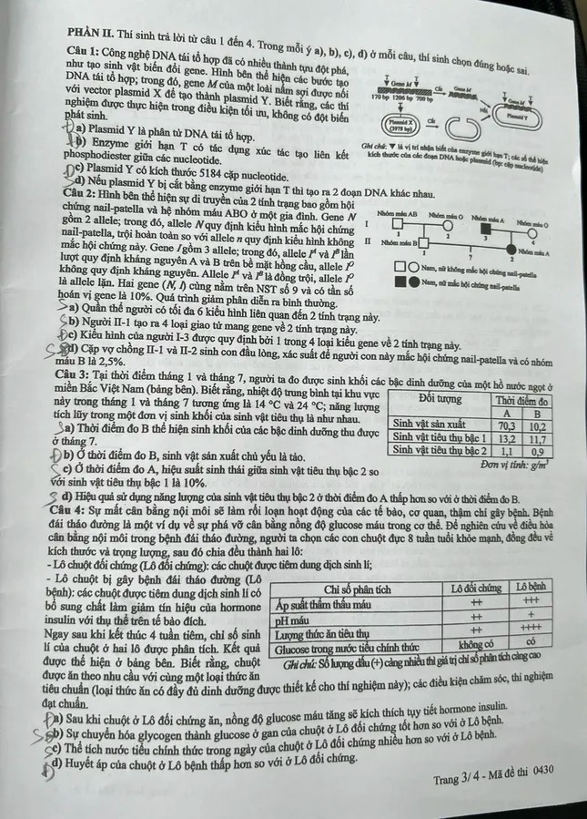 Đề các môn tự chọn thi tốt nghiệp THPT 2025 (Tất cả 9 môn)- Ảnh 18.