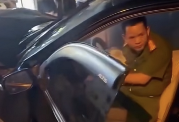 Cách chức trung tá công an say xỉn gây tai nạn liên hoàn ở Bắc Ninh- Ảnh 1.