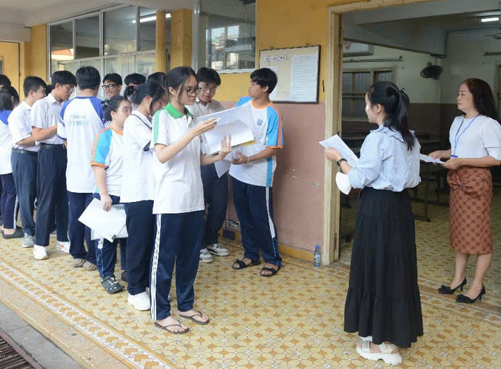 Bị hư xe dọc đường, thí sinh vẫn kịp thi nhờ cách xử trí "có một không hai"- Ảnh 1.