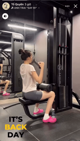 Chăm tập gym, bạn gái HIEUTHUHAI tăng cân nhanh 
