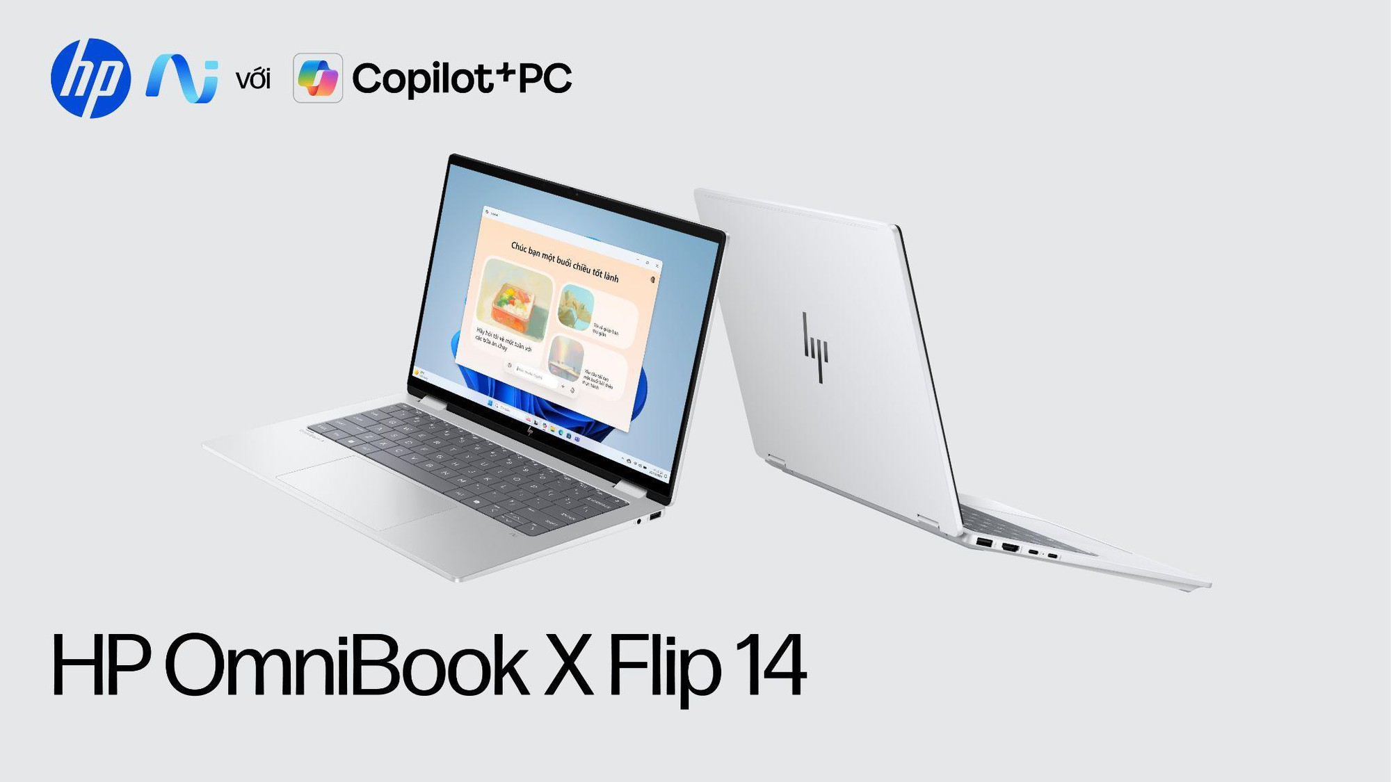 HP OmniBook X Flip 14: Bứt phá sáng tạo với AI thế hệ mới- Ảnh 1. HP OmniBook X Flip 14: Bứt phá sáng tạo với AI thế hệ mới- Ảnh 1.