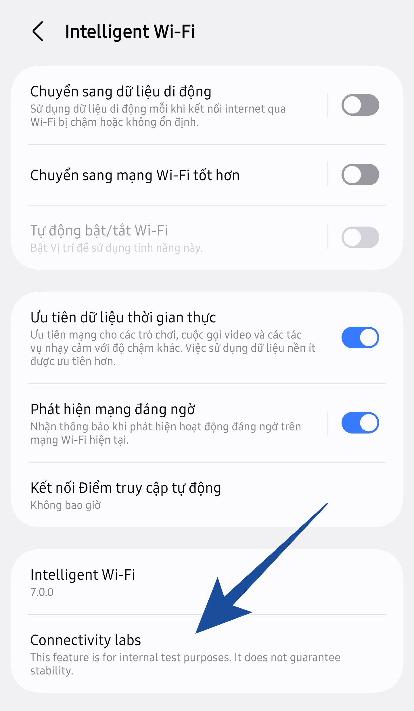 Máy Samsung có menu Wifi rất nhiều tính năng hay nhưng bị ẩn, đây là cách để bạn mở ra dùng- Ảnh 4.