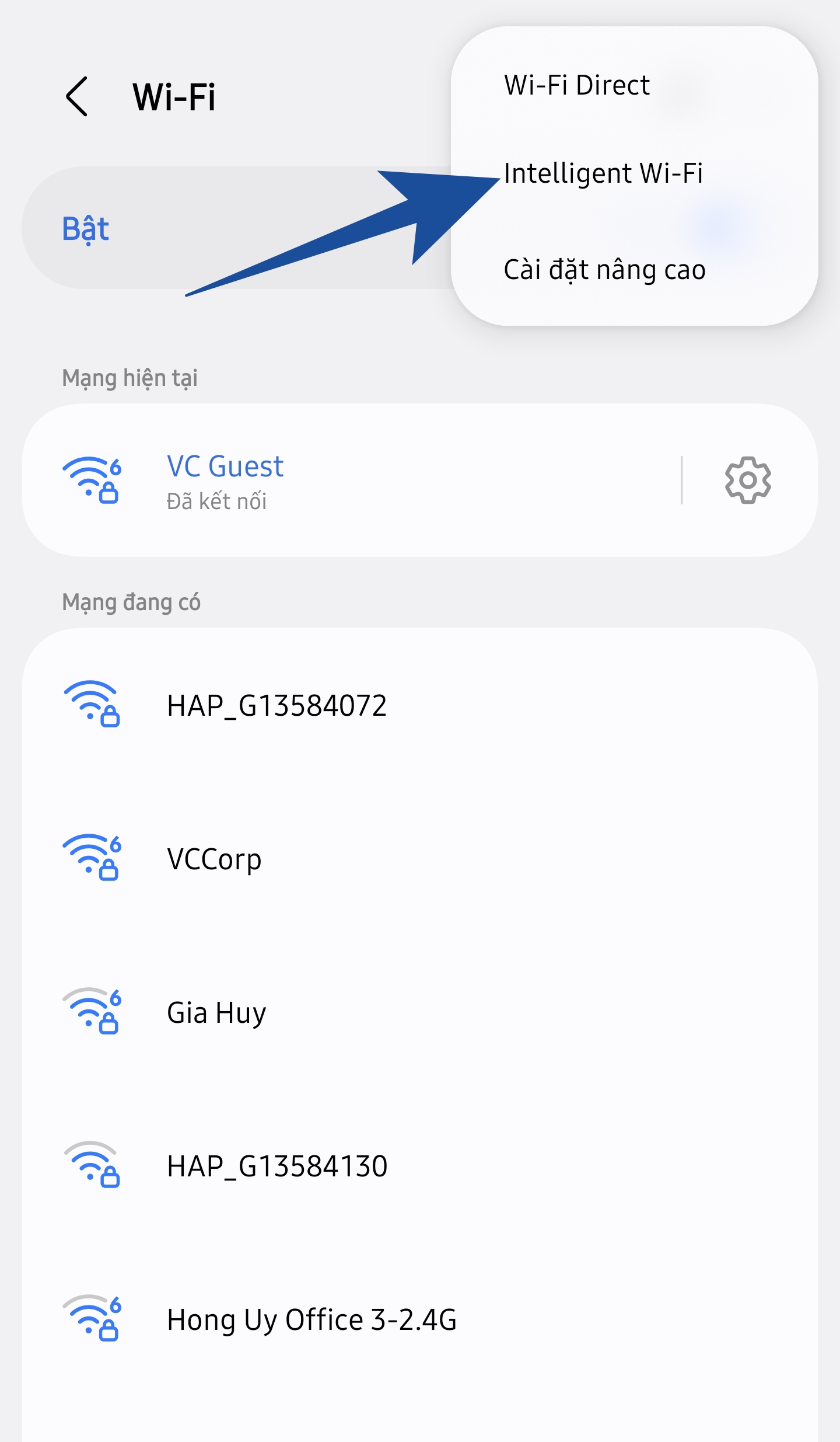 Máy Samsung có menu Wifi rất nhiều tính năng hay nhưng bị ẩn, đây là cách để bạn mở ra dùng- Ảnh 3.