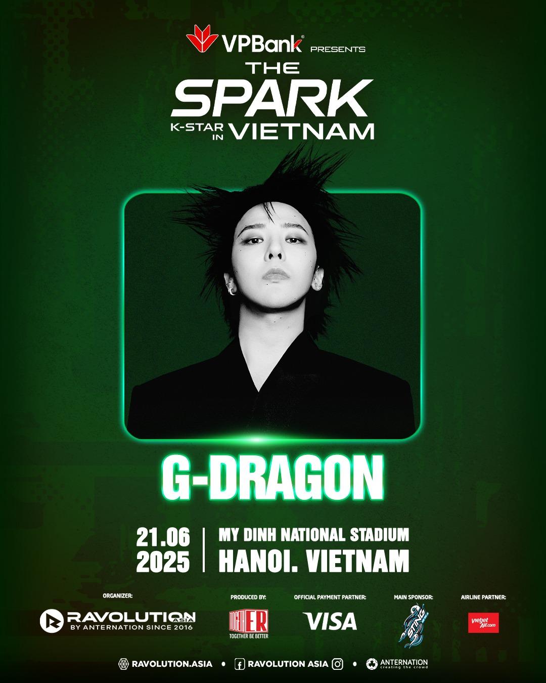 “Cú nổ lớn” của thị trường concert Việt: G-Dragon phủ sóng MXH đến đời thực, K-Star Spark dẫn dắt hiện tượng văn hóa mới- Ảnh 1.