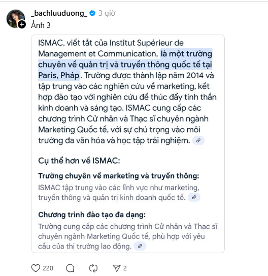 Bạch Lưu Dương đáp trả khi bị chê "học kém nhưng phông bạt"- Ảnh 5.