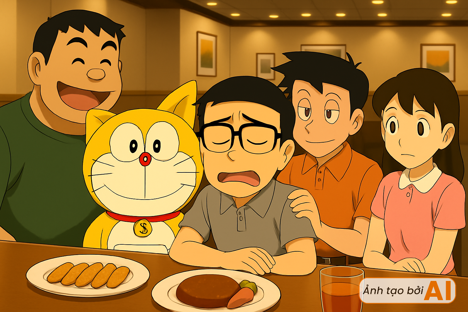 Nobita thất nghiệp, 40 tuổi đi họp lớp bỗng gặp một sinh vật màu vàng biết tiên tri: Vận mệnh đổi chiều từ đây?- Ảnh 4.
