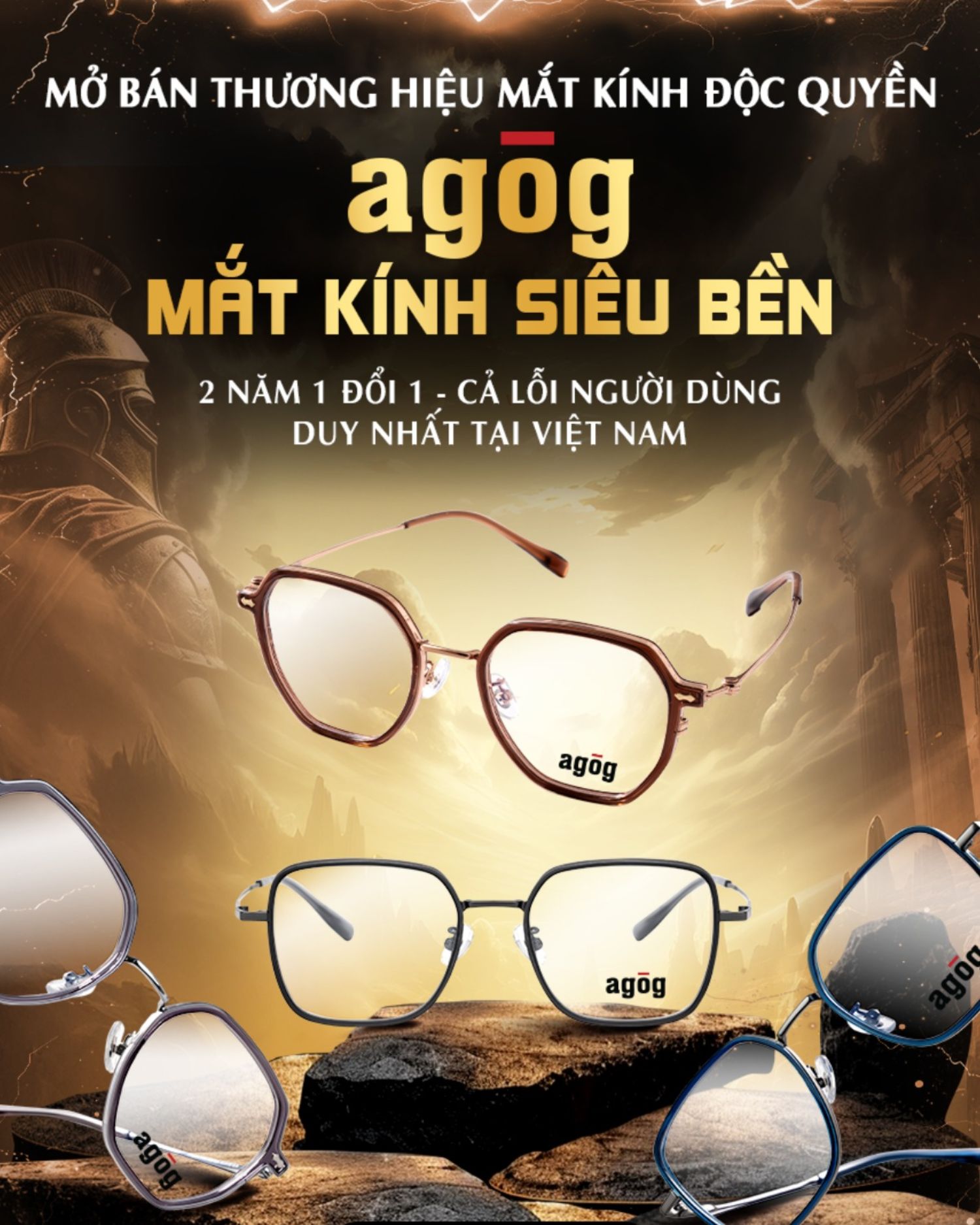 Ra mắt kính Agog: Thương hiệu Việt đại diện cho sự bền bỉ- Ảnh 1.