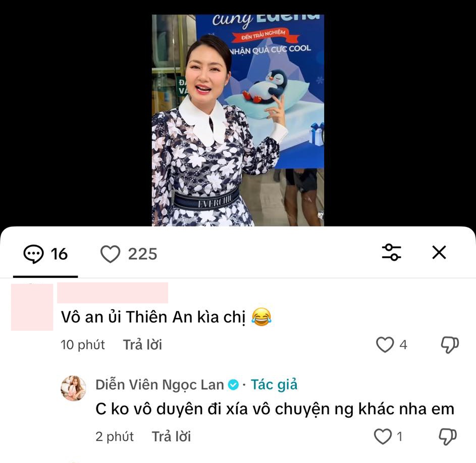 CĂNG: Diễn viên Ngọc Lan 