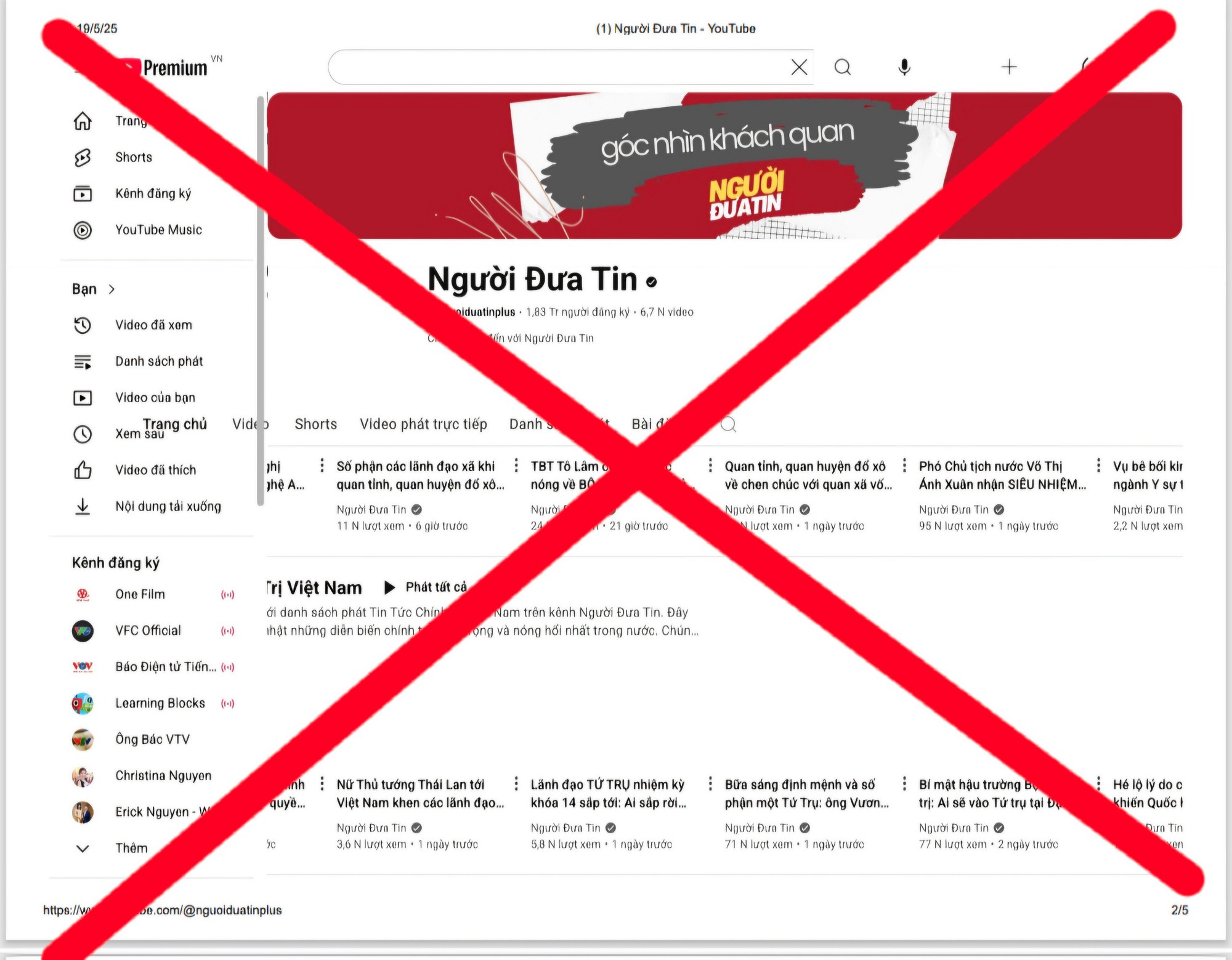 Công an TP HCM bắt 3 quản trị kênh Youtube "Người đưa tin"- Ảnh 2.