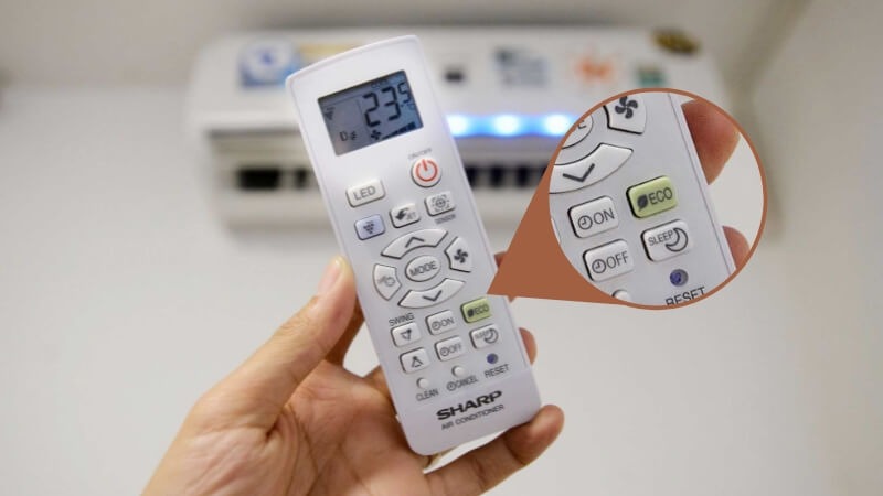 Điều hòa có 2 nút 