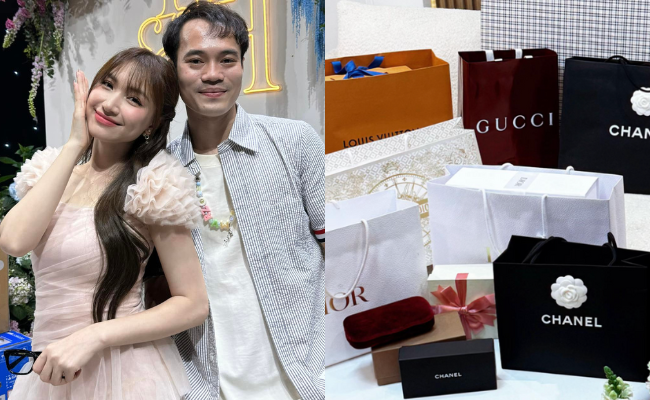 Hòa Minzy khoe “rổ” hàng hiệu xa xỉ, netizen rần rần đòi xem “unboxing” túi Chanel mua bằng tiền nợ của Văn Toàn- Ảnh 1.