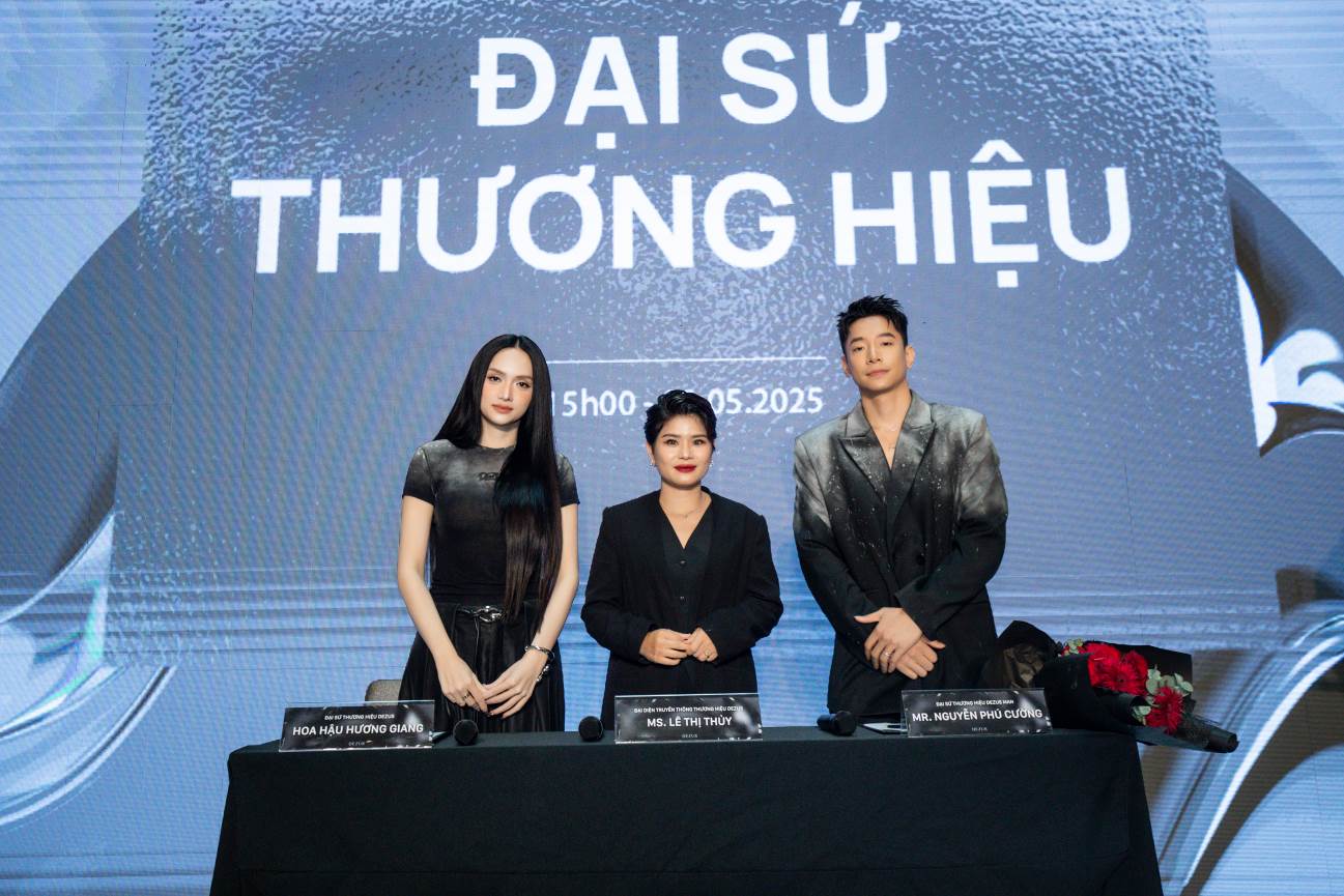 Dezus - thương hiệu thời trang nhanh của Việt Nam công bố Hoa hậu Hương Giang và CEO Phú Cường là đại sứ- Ảnh 2.
