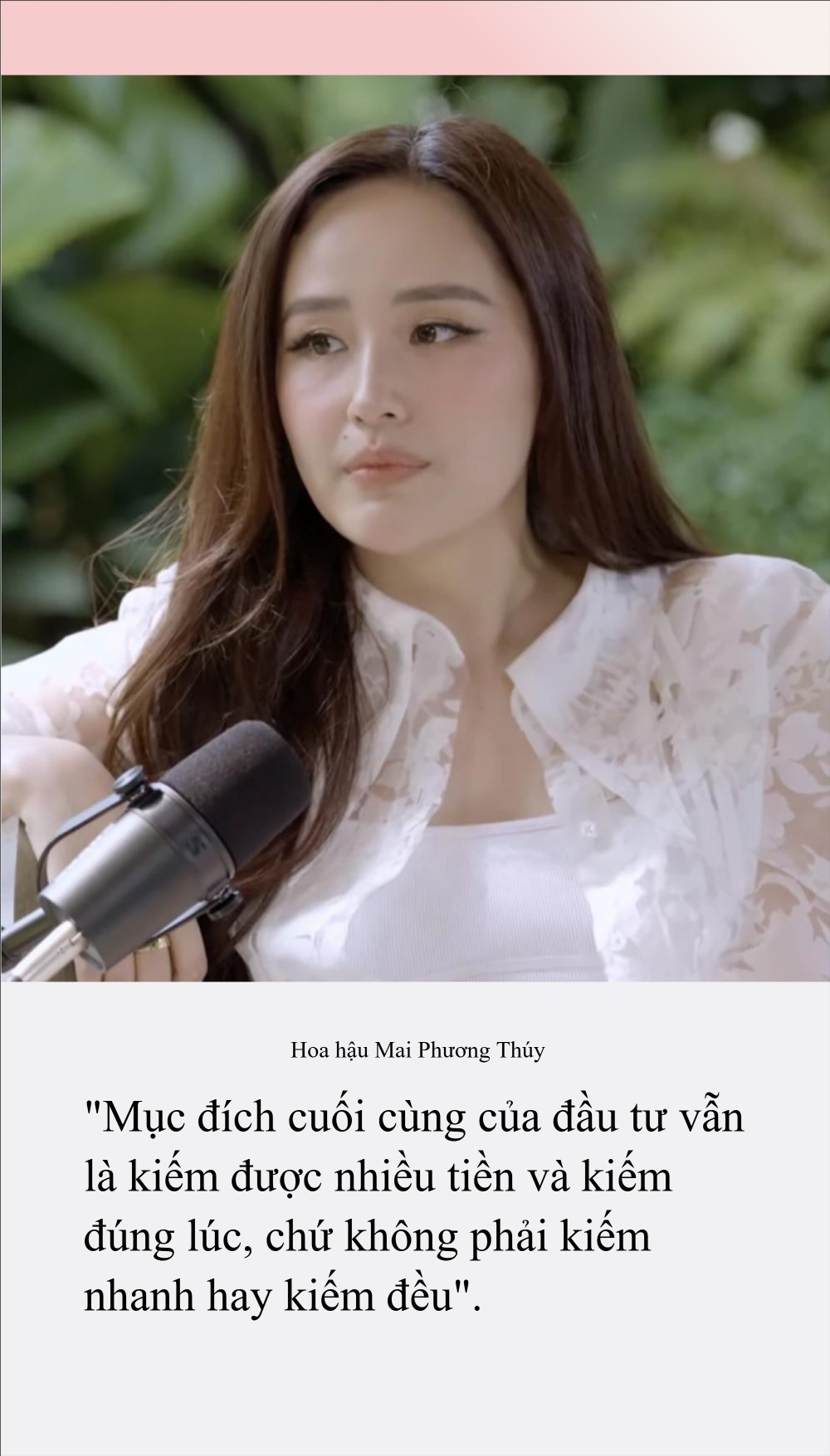 ‘Khẩu vị đầu tư’ của Hoa hậu Mai Phương Thúy: "Tôi thích chứng khoán vì nó minh bạch, không dựa hơi, không cần nói cười quan hệ…”- Ảnh 2.