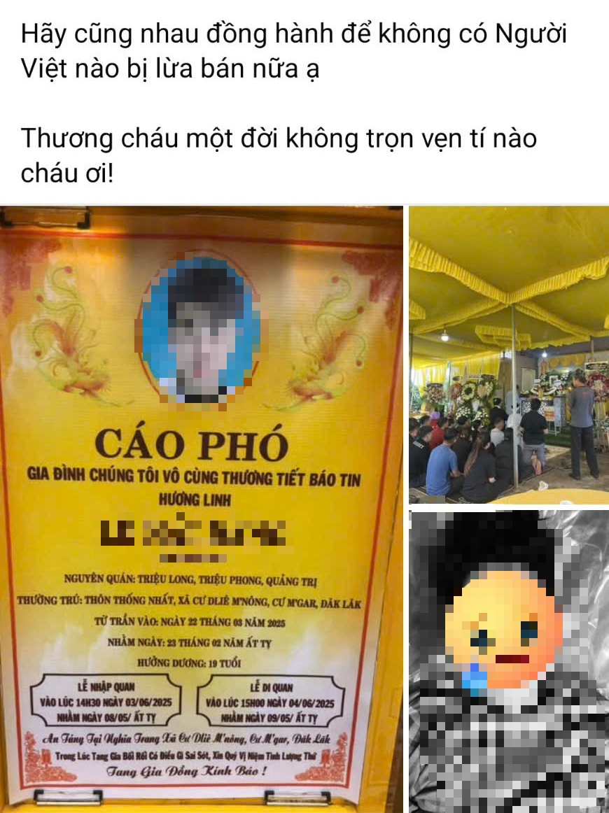 Qua Campuchia làm "việc nhẹ, lương cao", thanh niên tử vong 2 tháng mới đưa được thi thể về- Ảnh 1.