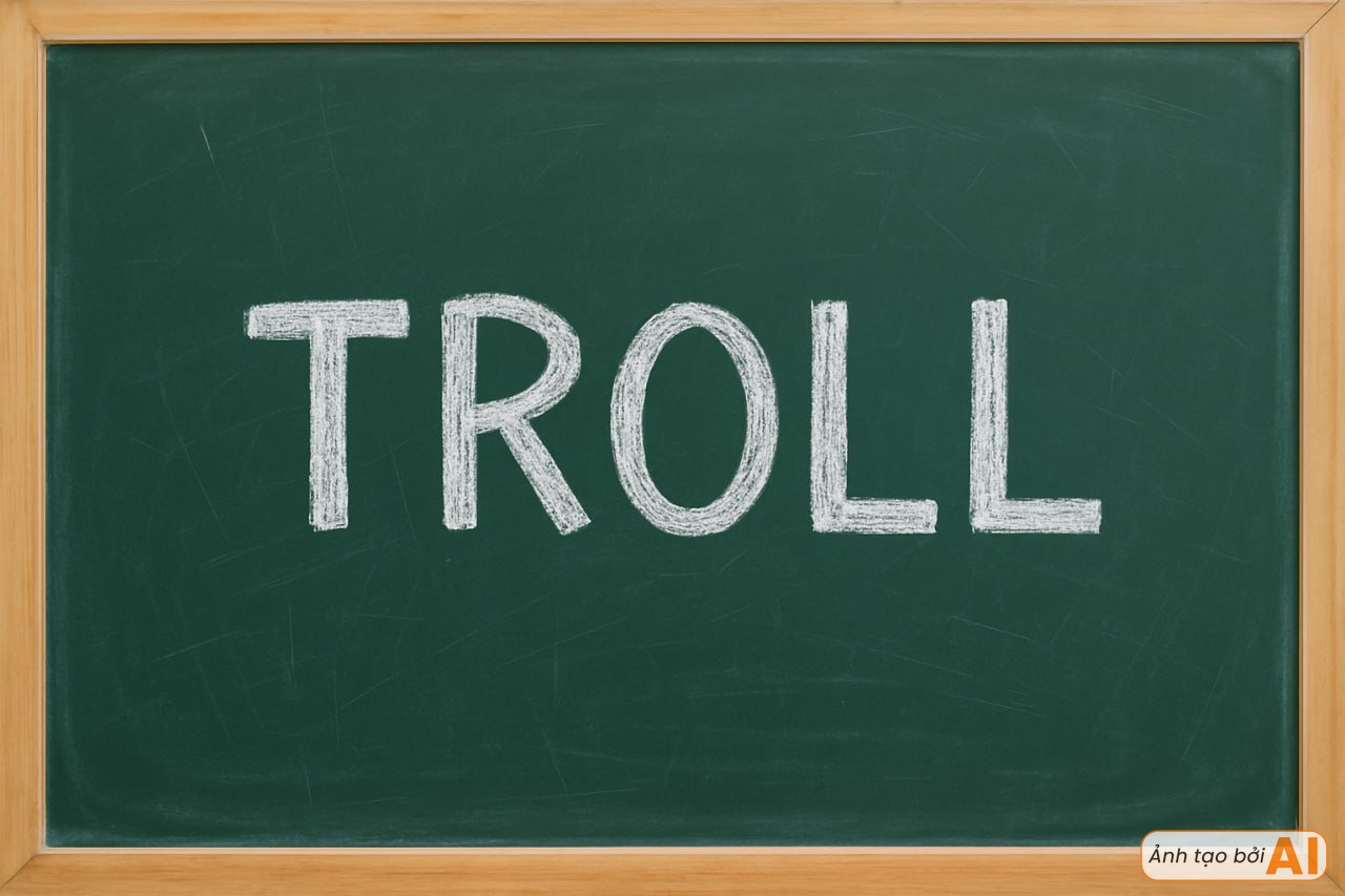 Mở miệng ra là nói "Troll nhau à?", nhưng buồn thay 90% đang dùng sai nghĩa từ đơn giản này- Ảnh 1.