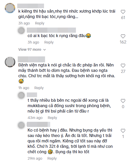 Sản phụ gây tranh cãi dữ dội vì vừa sinh xong đã mukbang sushi ngay trên giường bệnh, ôm con ngồi ăn giữa làn khói mịt mù- Ảnh 9.