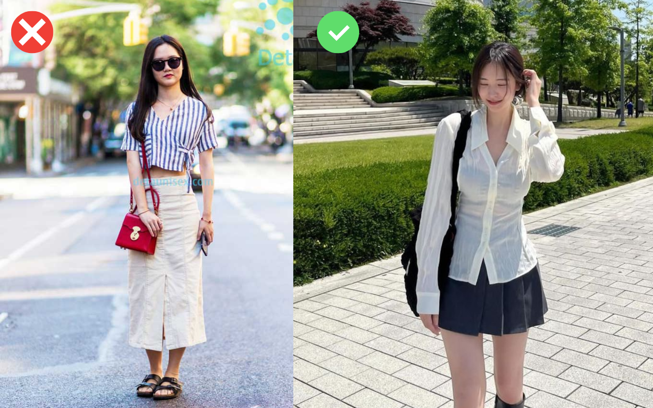Nàng nấm lùn ĐỪNG MUA 5 kiểu trang phục này: Dìm dáng thê thảm, chân nhìn ngắn một mẩu- Ảnh 3.