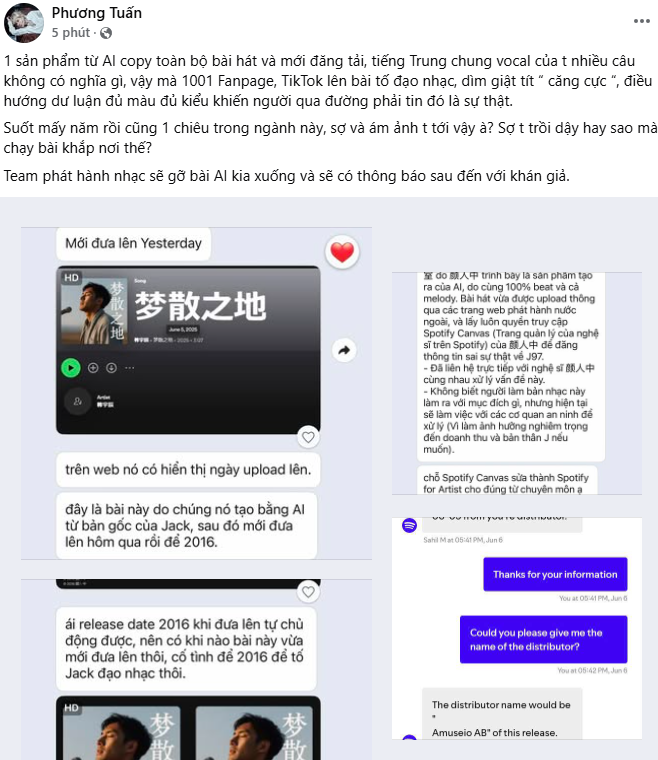 Jack phản hồi cáo buộc "ăn cắp bài hát" của nghệ sĩ quốc tế- Ảnh 4.